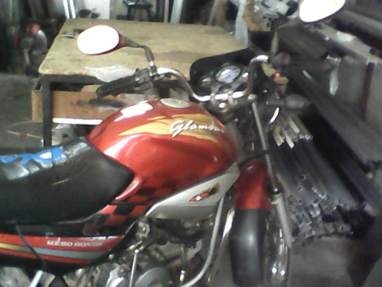 fresh condition..hero honda.. glammer. large image 0