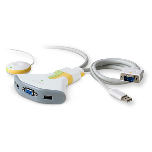 Belkin 2 Port Flip USB KVM Switch large image 0