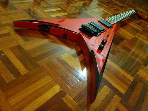 jAckSon king V pdx demmelition signeture guitar large image 0