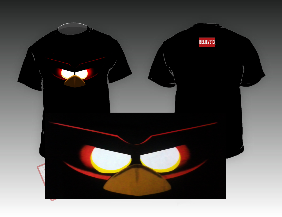 Believe13 Angry Birds T-shirt large image 0