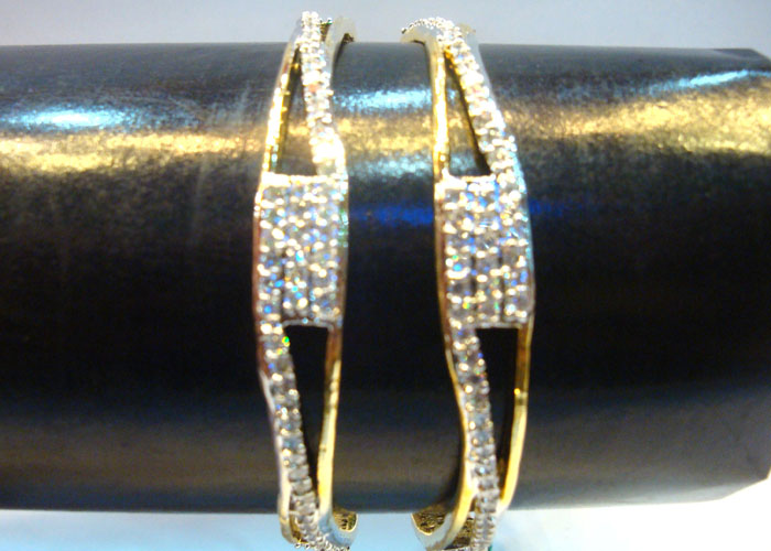 Bangles-625 American Diamond  large image 0