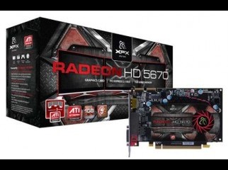 XFX ati radeon hd 5670 1 gb