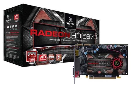 XFX ati radeon hd 5670 1 gb large image 0