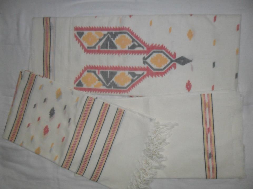 Jamdani Saree and Three Pieces large image 2