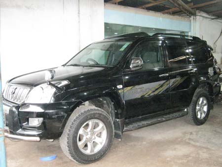 Prado TX Ltd Model-2005 Reg-2008 color Black 2400cc full l large image 0