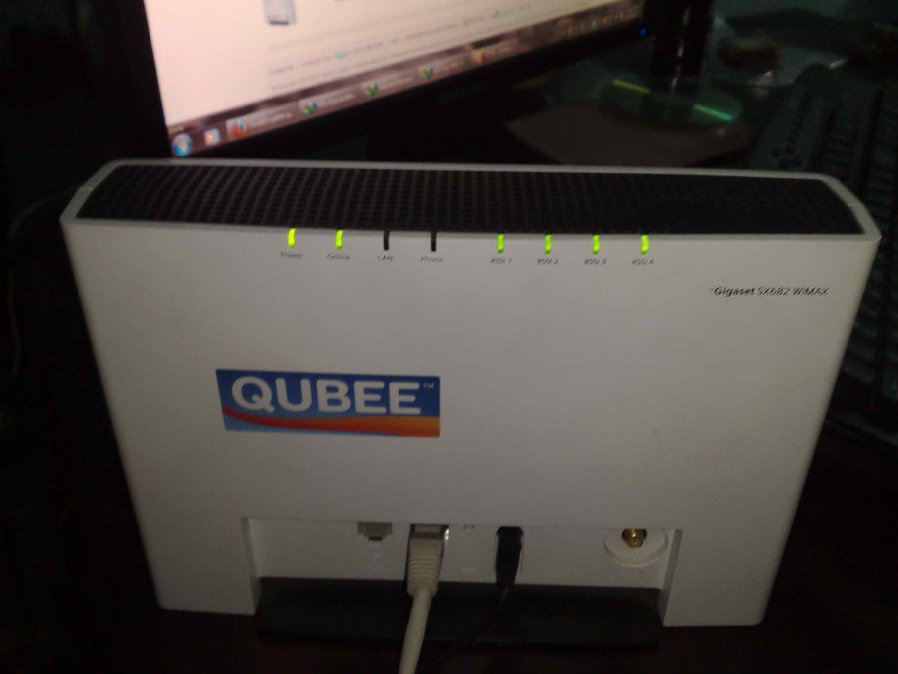 Qubee GIGASET MODEM on Post Paid 1Mbps Plan large image 0