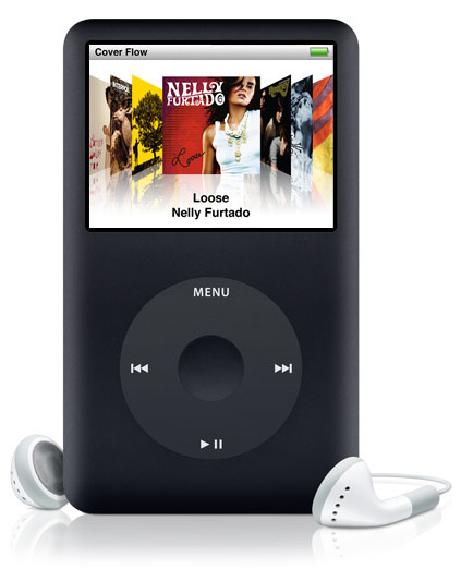 iPOD CLASSIC black-80GB  large image 0