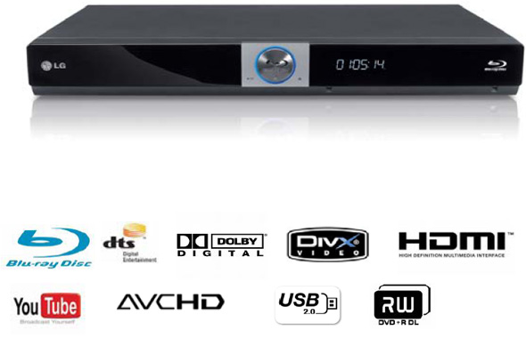 LG BLURAY PLAYER large image 0