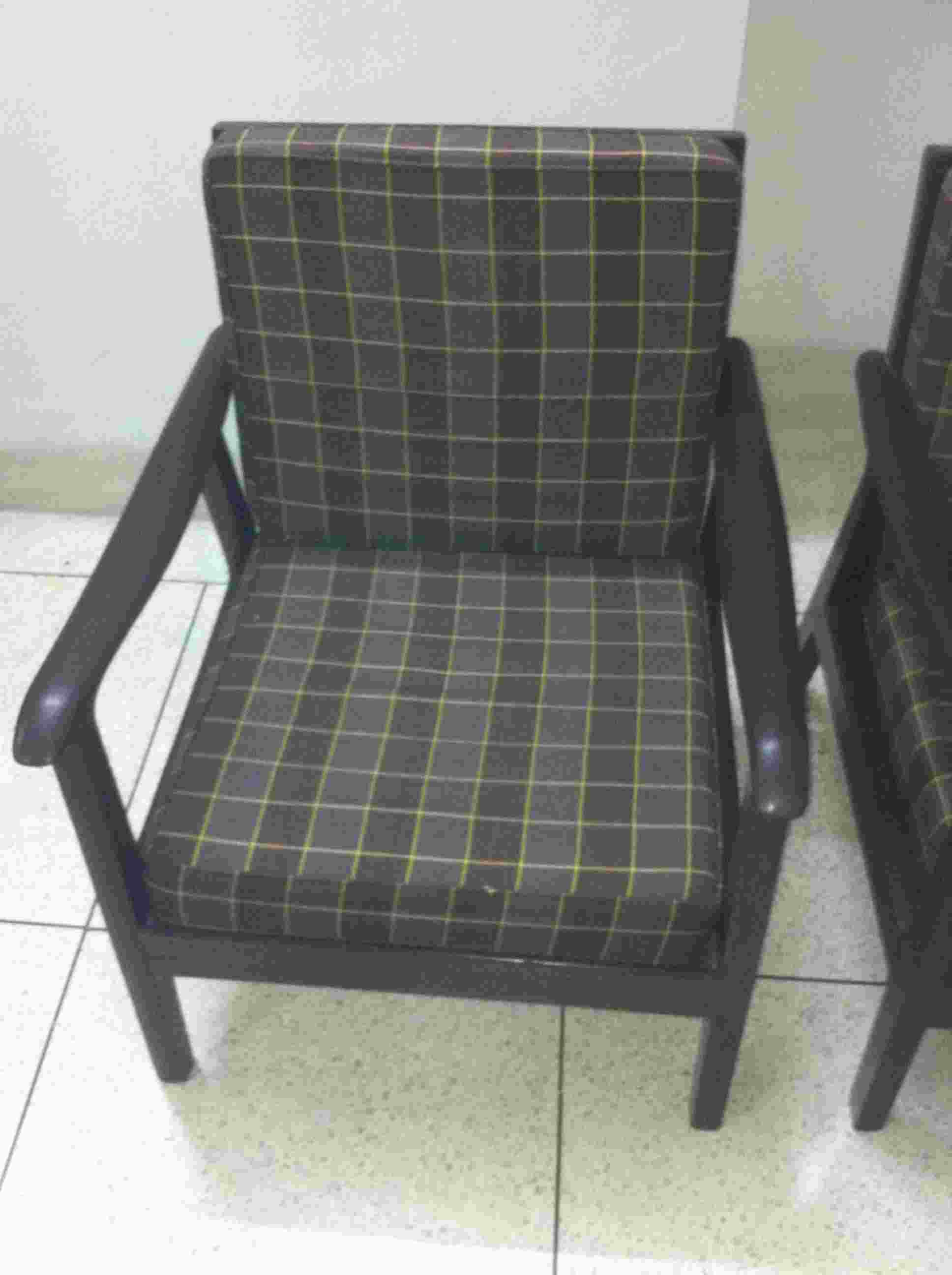 Shagoon Wood good quality two chairs large image 0