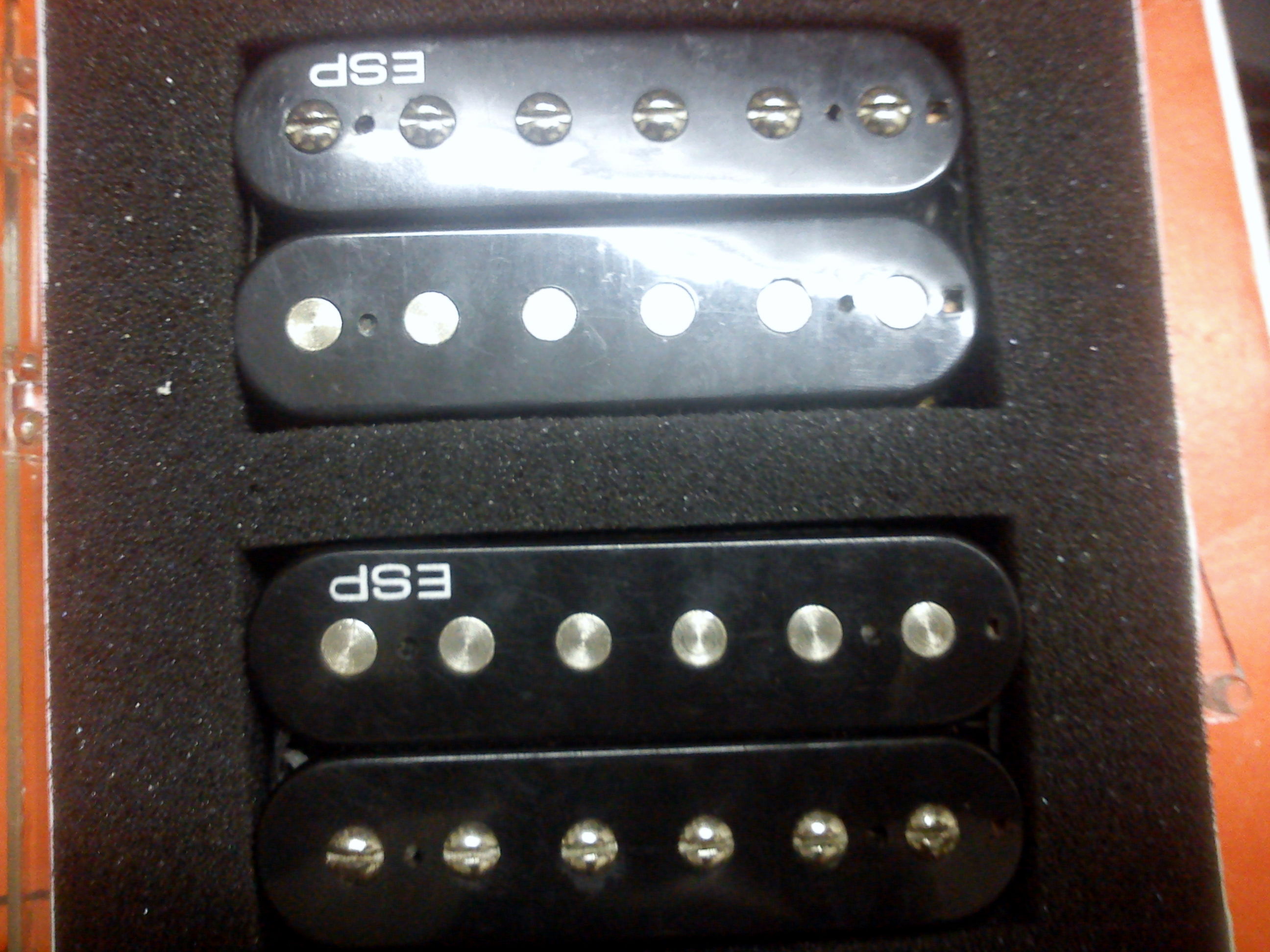 ESP LH 100- bridge and neck pickup set. large image 1