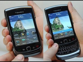 blackberry torch 9800 exchng 