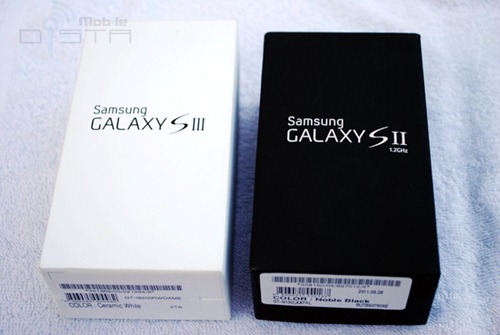 BRAND NEW SAMSUNG GALAXY SIII BLACK- PEBBLE BLUE WHITE  large image 0