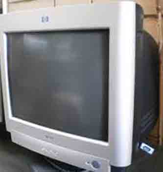 HP 5500 CRT 15 monitor large image 0