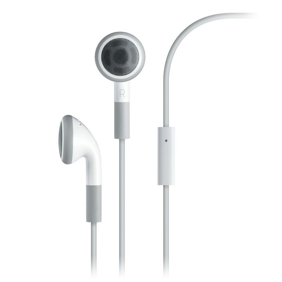 Apple Earphones with Remote and Mic. Intact Boxed large image 1