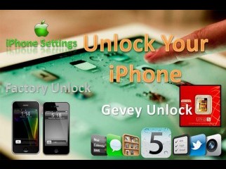 Unlock iPhone iPhone Settings