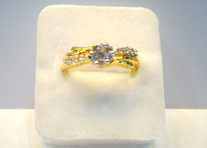 Finger Ring-130 American Diamond  large image 0
