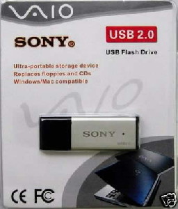 Sony Vaio Pen Drive 4 GB 8 GB Made In Japan Original... RARE large image 0