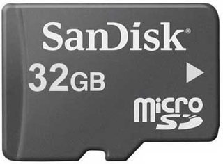 NEW SANDISK 2 4 8 16 32GB gb memory card large image 0