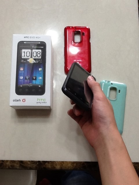 HTC EVO 4G FULL BOX ALL ACCESSORY  large image 0