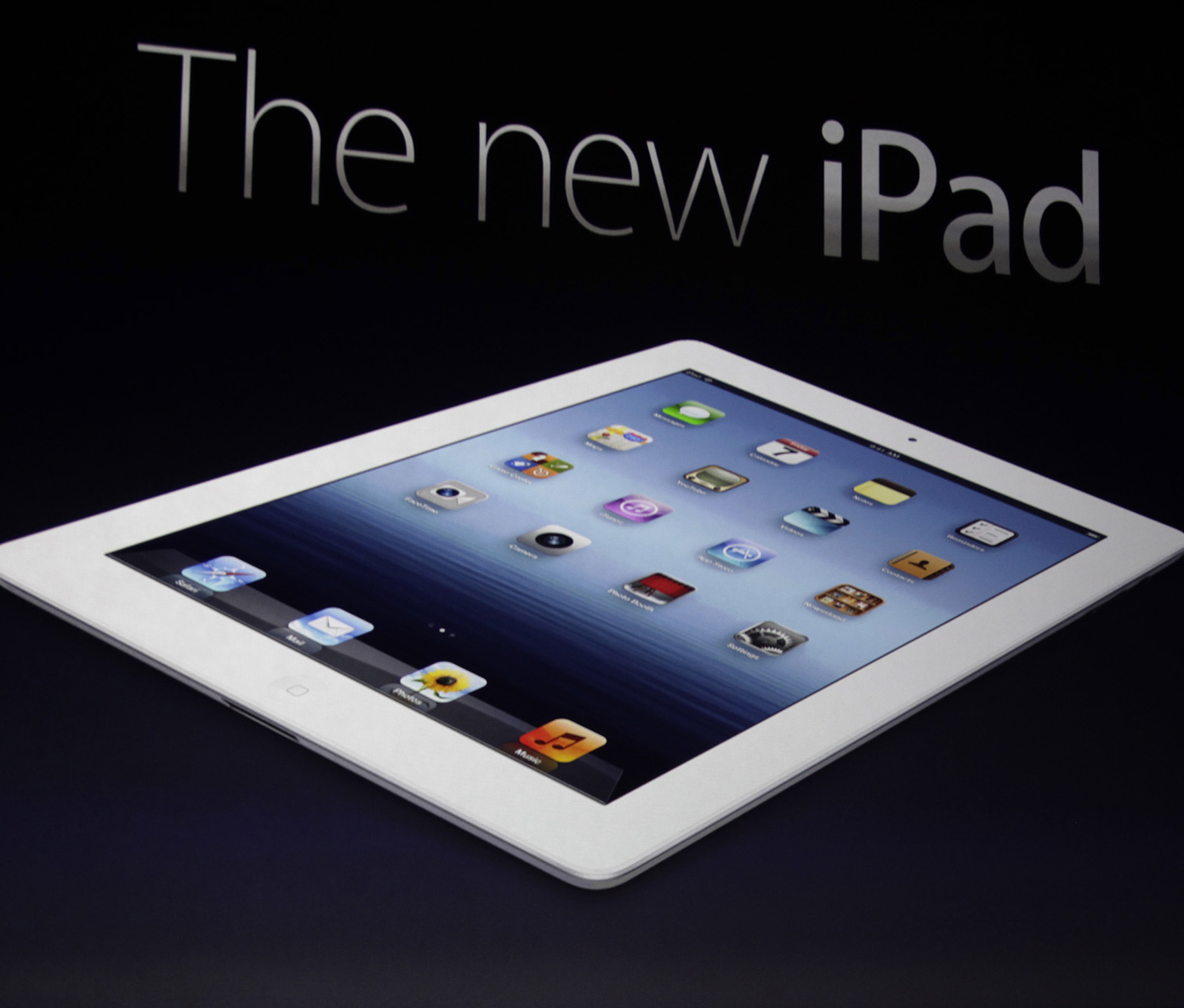 THE NEW I PAD BRAND NEW INTACT SEALED PACK 1 YEAR WARRANTY  large image 0