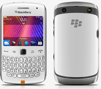 ALMOST NEW BLACBERRY CURVE 9360 BY- 15 FACE - large image 0