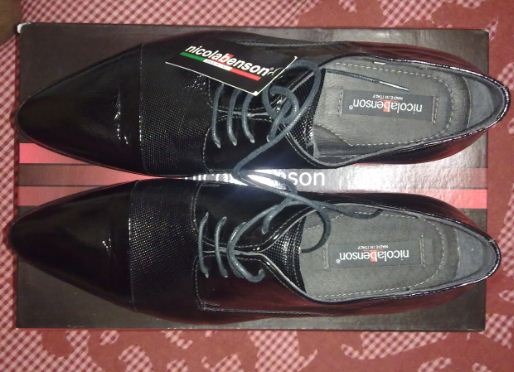 Nicola Benson Premium Leather Shoe Italy call-01674493142 large image 0