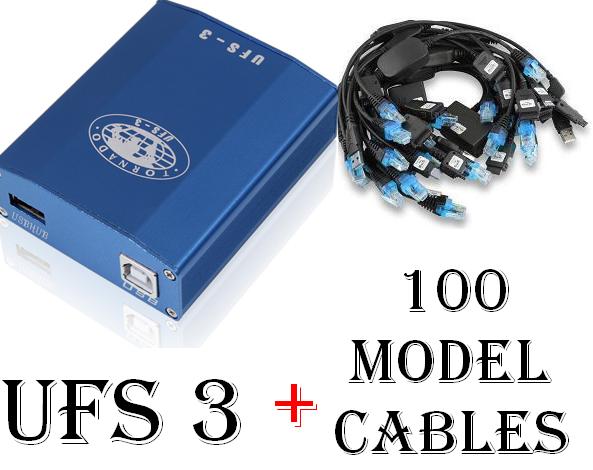 Universal Flasher Software-3 UFS-3 With 100 Model Of Cables large image 0