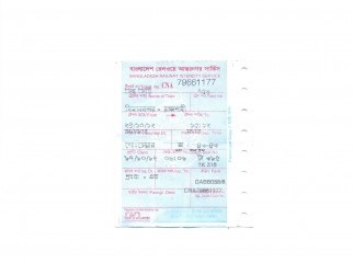 Train Ticket Dhaka to Rajshahi 24 october.
