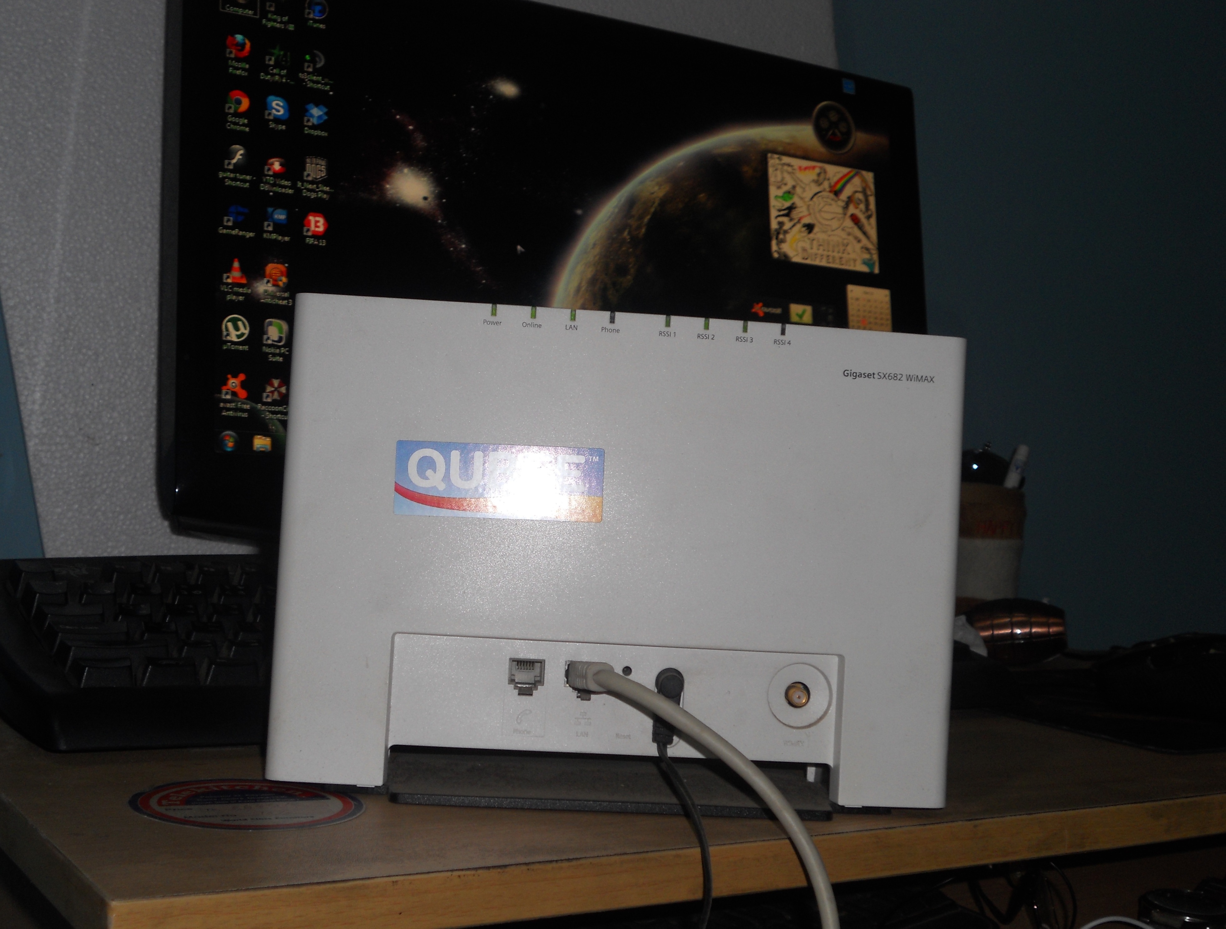 Qubee gigaset modem large image 0