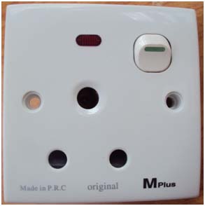 Mplus Brand Wall Switch large image 0