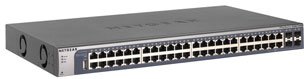 Netgrear ProSafe 48 Port Layer 2 L2 Gigabit Switch GSM7248 large image 0