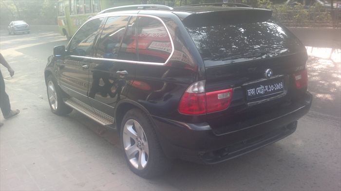 BMW X5 2005 model 2009 reg black color no cng very fresh large image 0