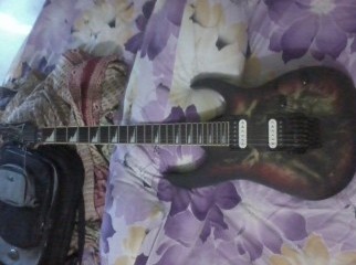 Ibanez Rg320PG customized with DIMARZIO pickups.