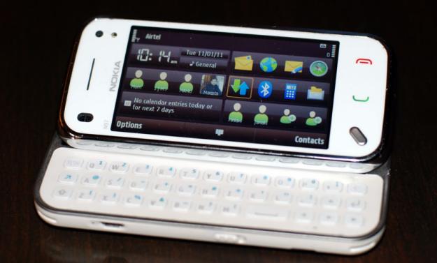 NOKIA N97 MINI WHITE from germany designed in FINLAND large image 0