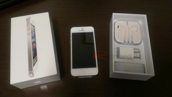 Iphone 5 White 16gb Full box new large image 0