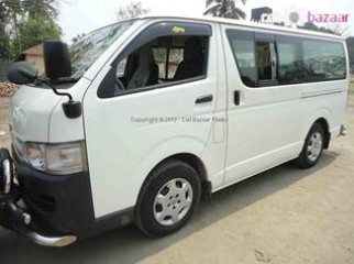 hiace diesel for rent