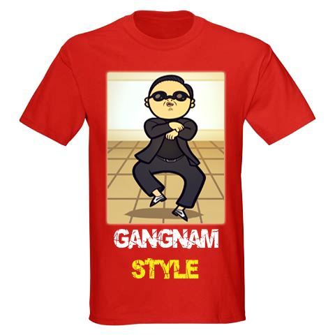 gangnam style t-shirt large image 0