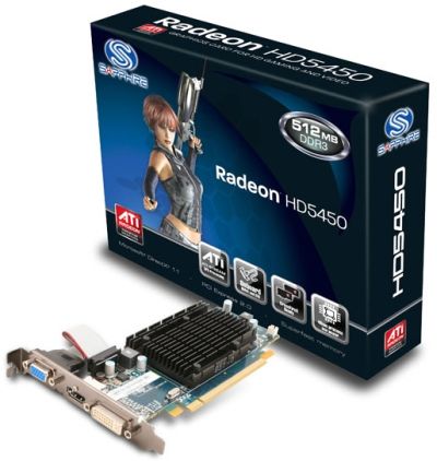 ATI RADEON 5450 HD 1 GB DDR3 large image 0