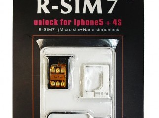 RSIM7 R-SIM7 Unlock Card For Iphone 4S Iphone 5 iOS 5.0 5.