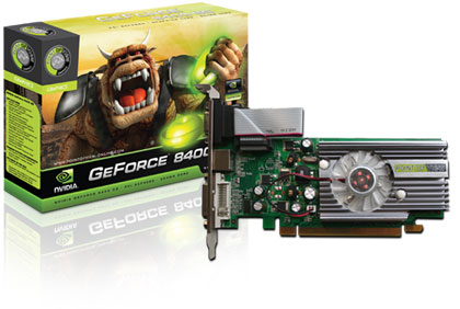 GRAPHICS CARD- NVIDIA GEFORCE 8400 GS-512 MB large image 0