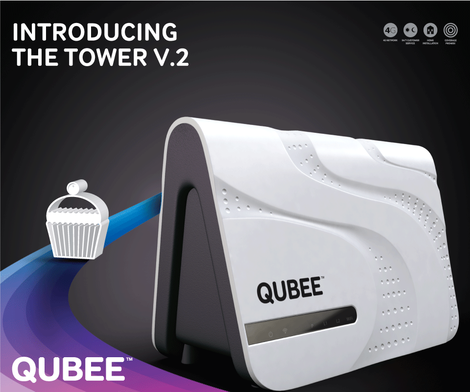Qubee Indoor WIFI new Tower V.2 large image 0