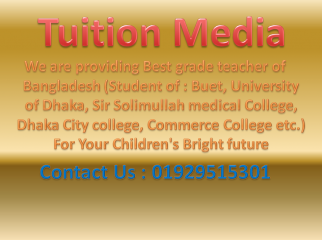 Best Tutor In Dhaka City