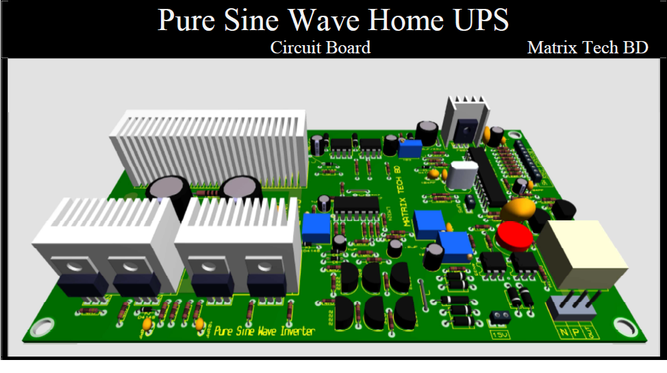 PURE SINE WAVE HOME UPS large image 0