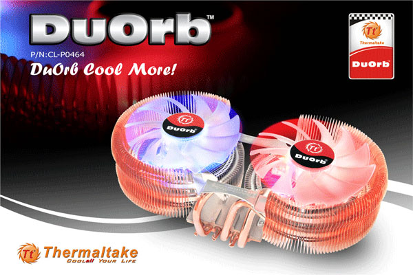 Thermaltake DuOrb CPU Cooler large image 0