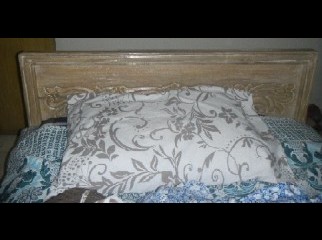 Sagoon wood single bed urgent sell