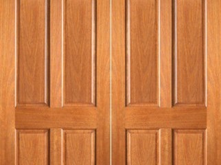 Mahogany Wood Door