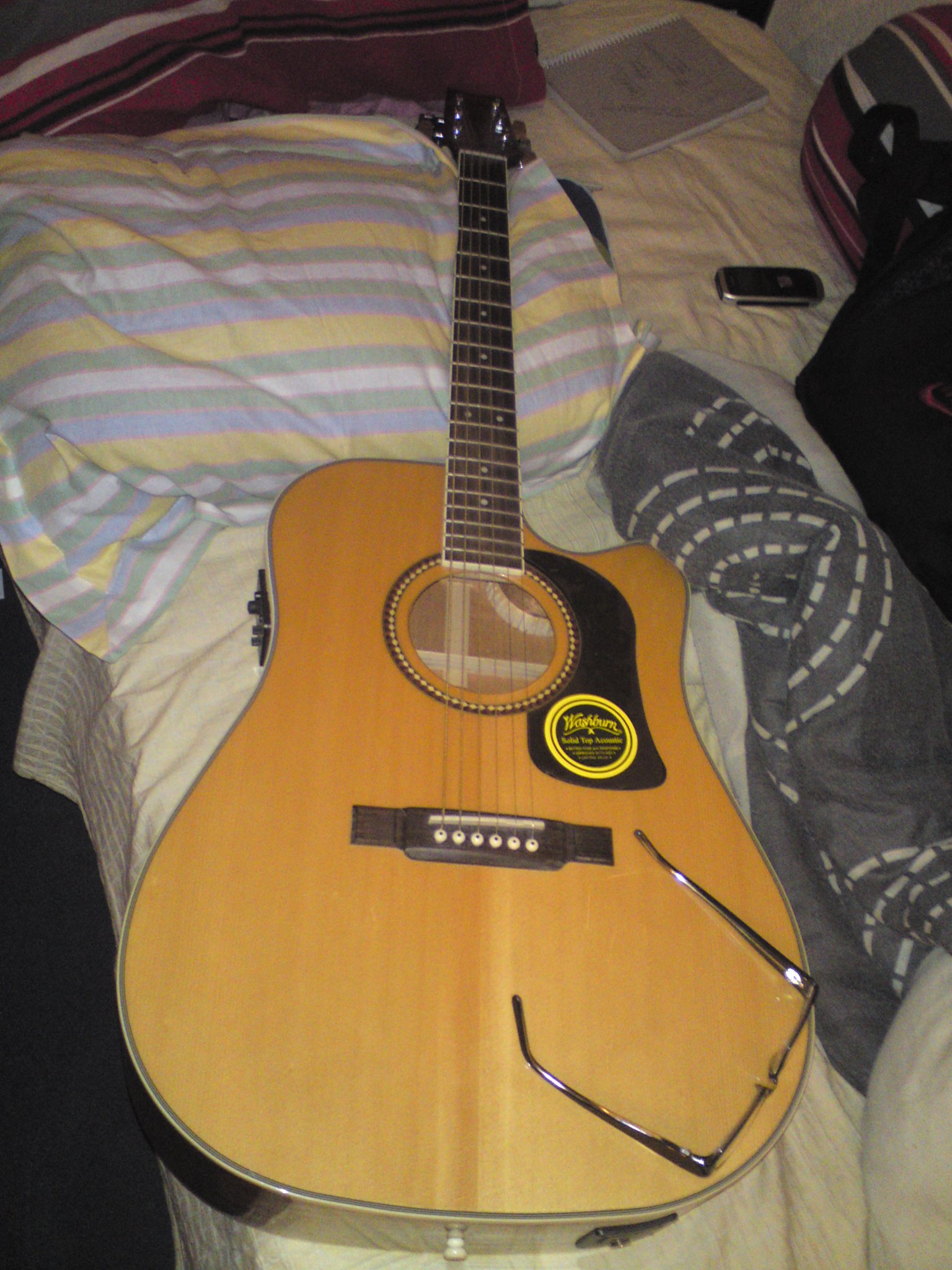 Washburn Guitar electro acuistic large image 0