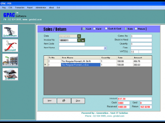 GPAC Point of Sale POS Software Accessories