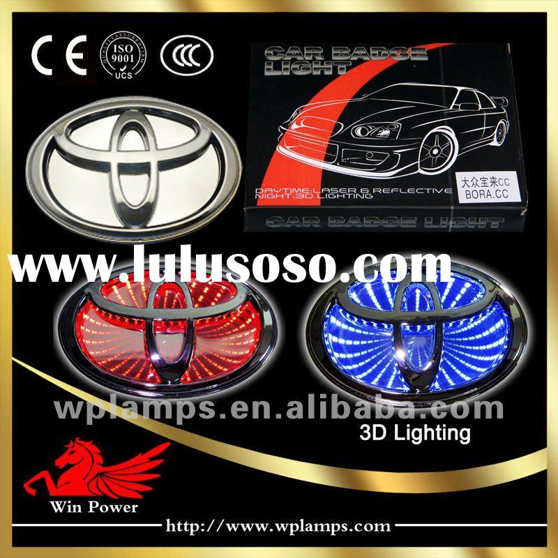 CAR LOGO 3D LIGHT BADGES large image 0