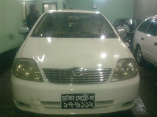 TOYOTA G COROLLA MODEL 2002 REG 2005